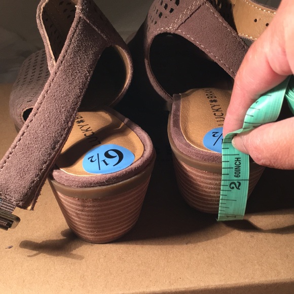 Lucky Brand oiled faux suede low-heels - Picture 7 of 12